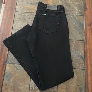 Harley-Davidson Black 5 pocket Boot cut Jeans- size 12 Long